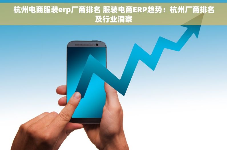 杭州电商服装erp厂商排名 服装电商ERP趋势：杭州厂商排名及行业洞察