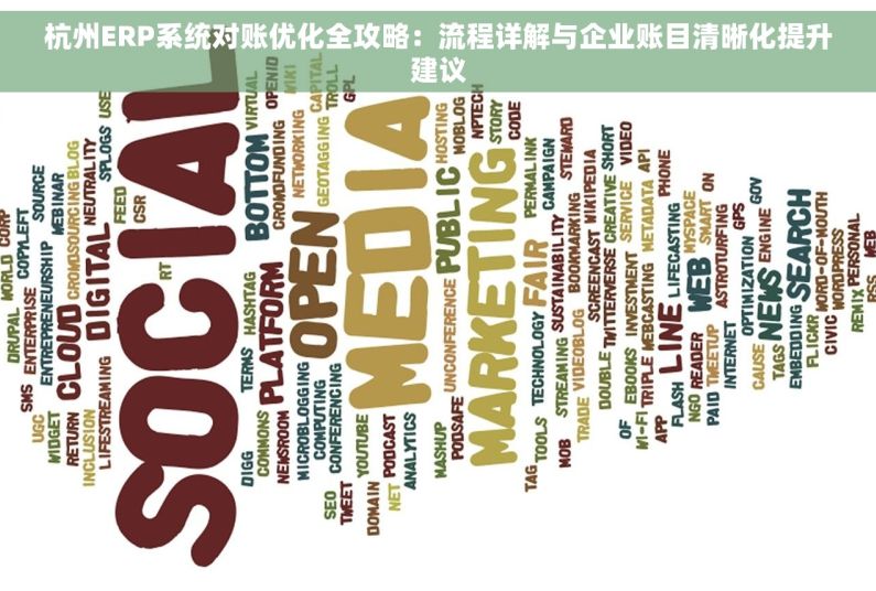 杭州ERP系统对账优化全攻略：流程详解与企业账目清晰化提升建议