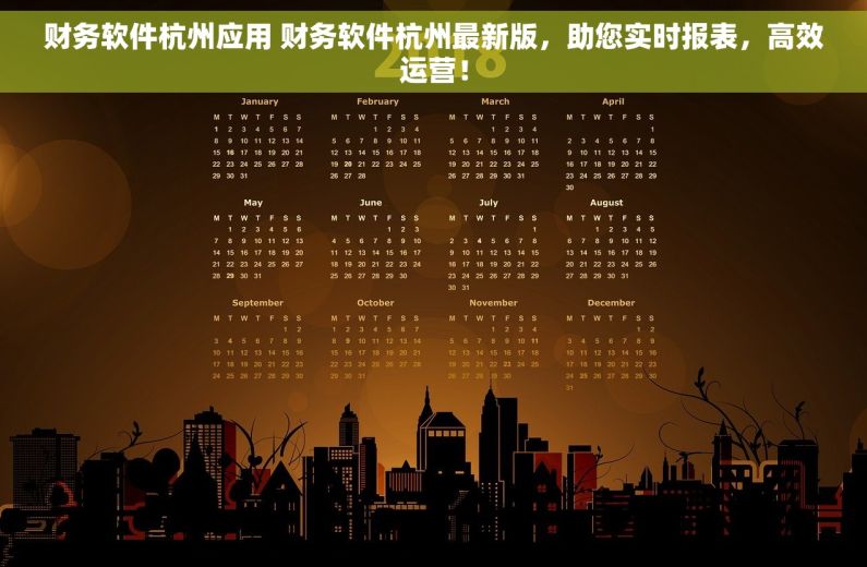 财务软件杭州应用 财务软件杭州最新版，助您实时报表，高效运营！