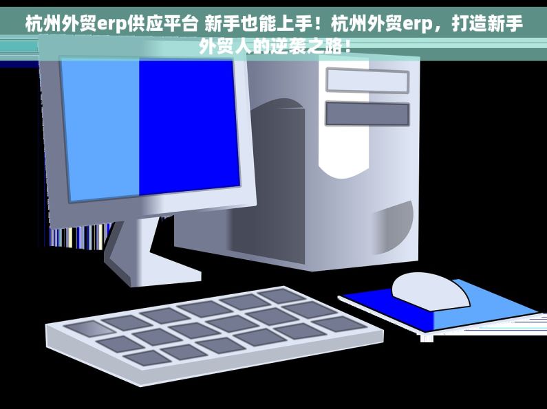 杭州外贸erp供应平台 新手也能上手！杭州外贸erp，打造新手外贸人的逆袭之路！