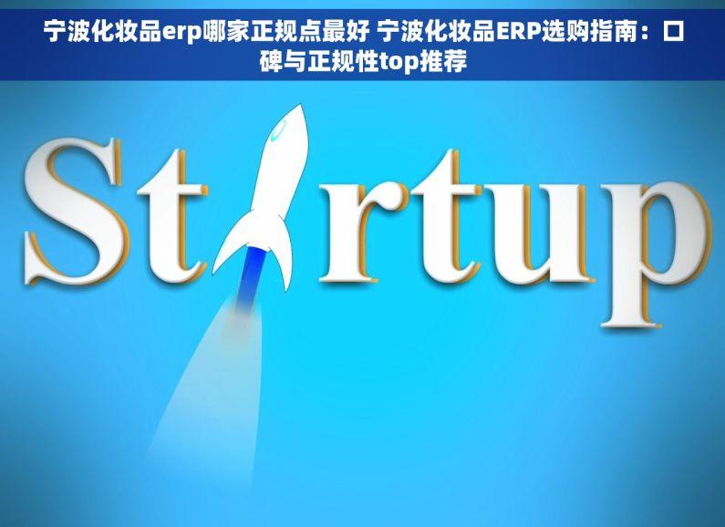 宁波化妆品erp哪家正规点最好 宁波化妆品ERP选购指南：口碑与正规性top推荐