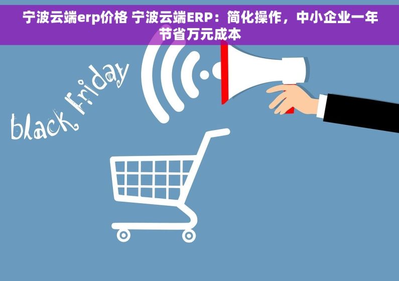 宁波云端erp价格 宁波云端ERP：简化操作，中小企业一年节省万元成本