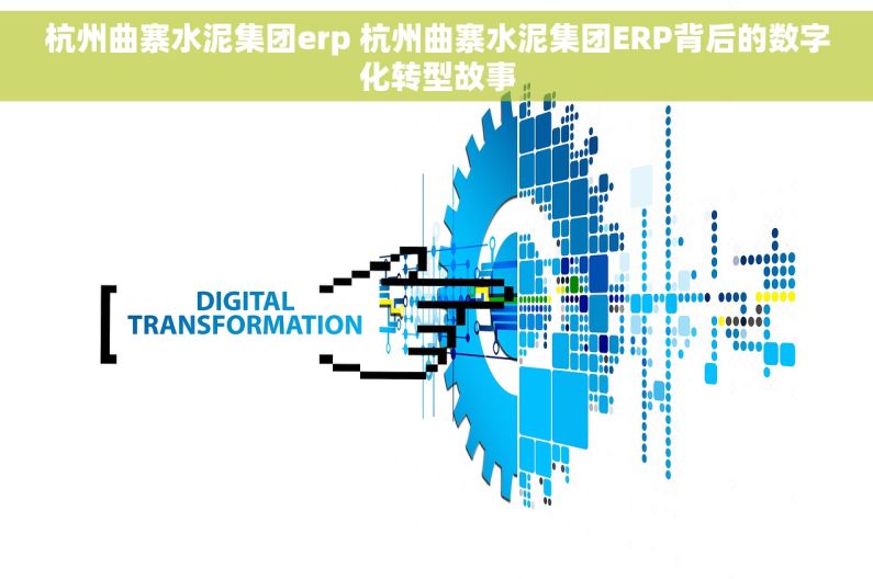 杭州曲寨水泥集团erp 杭州曲寨水泥集团ERP背后的数字化转型故事
