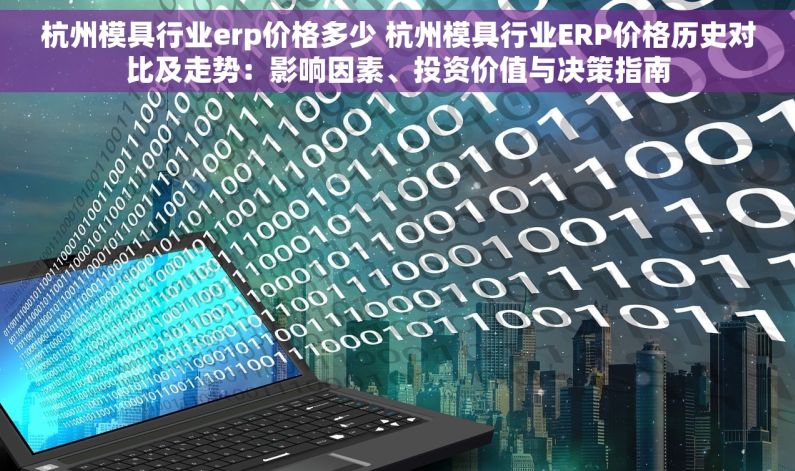 杭州模具行业erp价格多少 杭州模具行业ERP价格历史对比及走势：影响因素、投资价值与决策指南