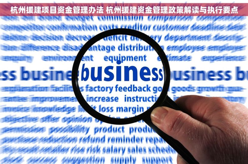 杭州援建项目资金管理办法 杭州援建资金管理政策解读与执行要点