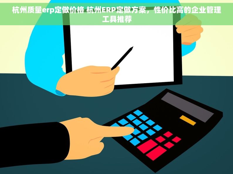 杭州质量erp定做价格 杭州ERP定做方案，性价比高的企业管理工具推荐