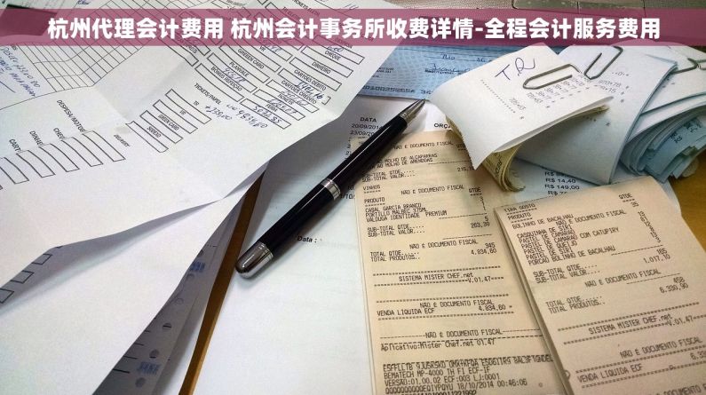 杭州代理会计费用 杭州会计事务所收费详情-全程会计服务费用