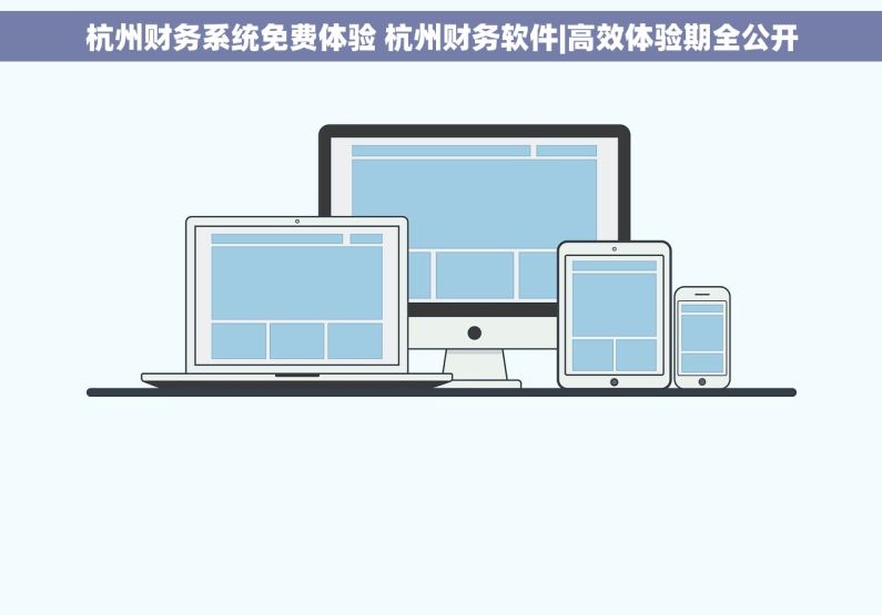 杭州财务系统免费体验 杭州财务软件|高效体验期全公开