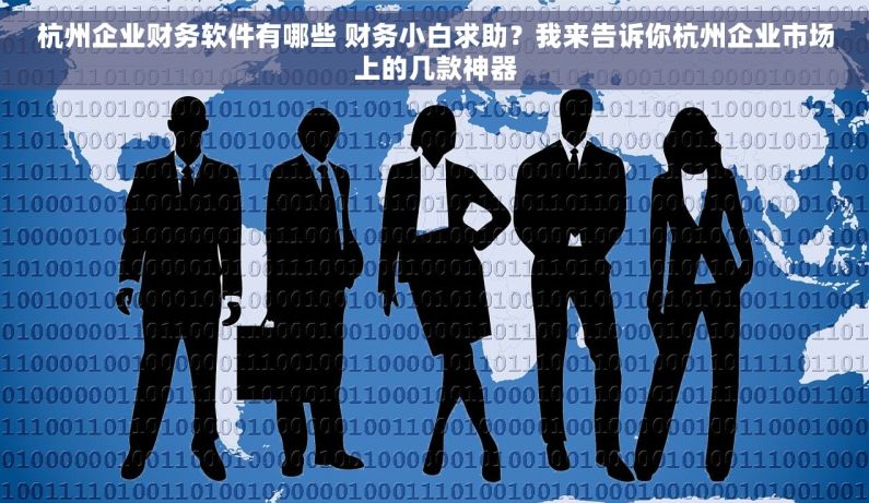 杭州企业财务软件有哪些 财务小白求助？我来告诉你杭州企业市场上的几款神器
