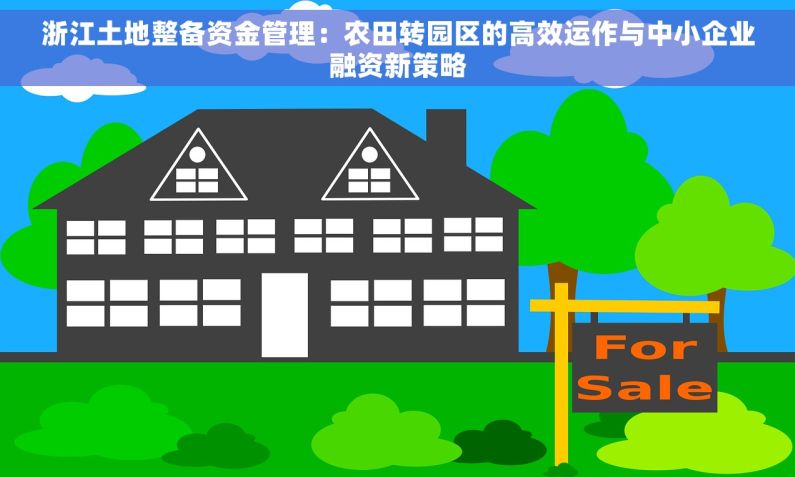 浙江土地整备资金管理：农田转园区的高效运作与中小企业融资新策略