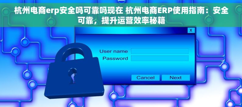 杭州电商erp安全吗可靠吗现在 杭州电商ERP使用指南：安全可靠，提升运营效率秘籍