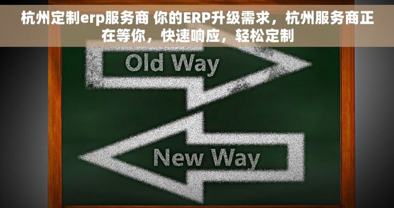 杭州定制erp服务商 你的ERP升级需求，杭州服务商正在等你，快速响应，轻松定制