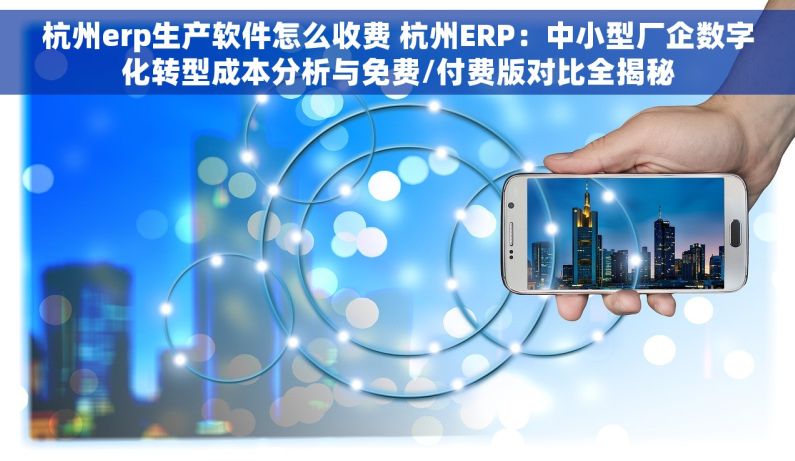 杭州erp生产软件怎么收费 杭州ERP：中小型厂企数字化转型成本分析与免费/付费版对比全揭秘