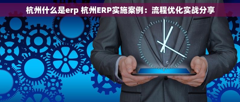 杭州什么是erp 杭州ERP实施案例：流程优化实战分享