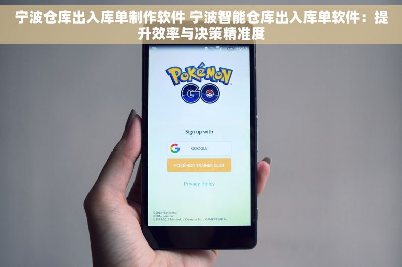 宁波仓库出入库单制作软件 宁波智能仓库出入库单软件：提升效率与决策精准度