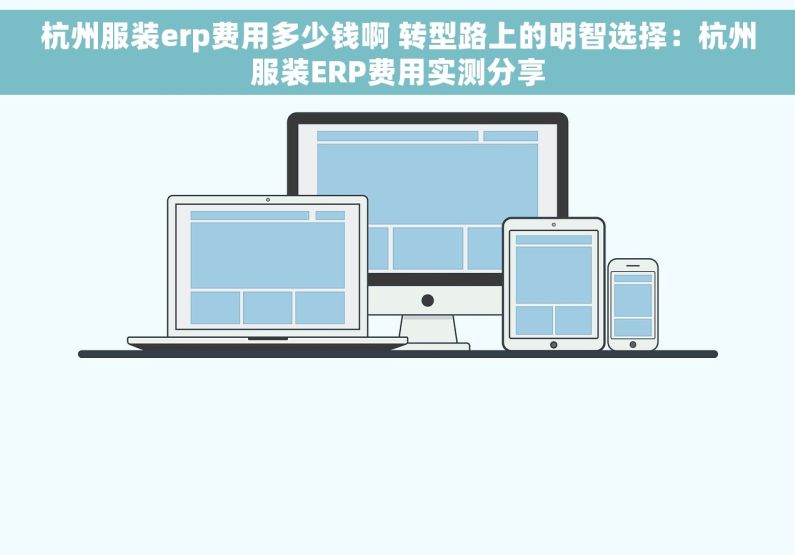 杭州服装erp费用多少钱啊 转型路上的明智选择：杭州服装ERP费用实测分享
