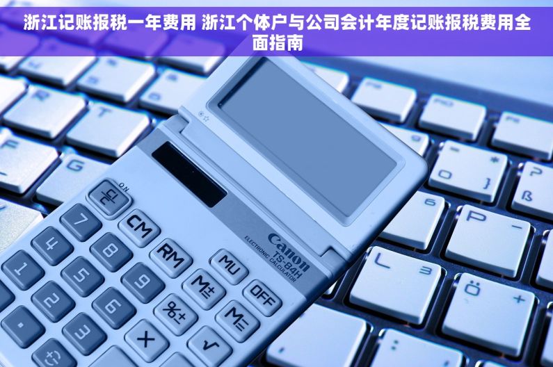 浙江记账报税一年费用 浙江个体户与公司会计年度记账报税费用全面指南