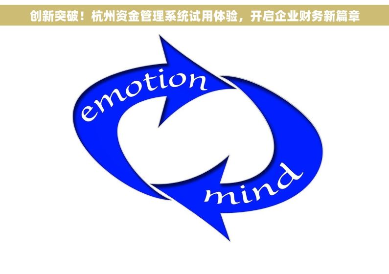 创新突破！杭州资金管理系统试用体验，开启企业财务新篇章