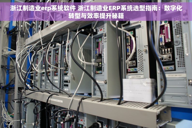 浙江制造业erp系统软件 浙江制造业ERP系统选型指南：数字化转型与效率提升秘籍
