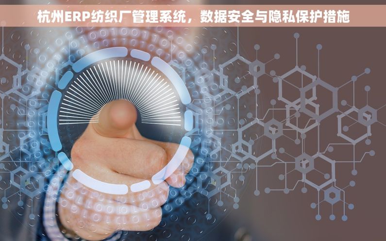 杭州ERP纺织厂管理系统，数据安全与隐私保护措施