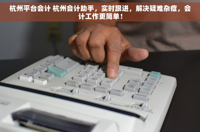 杭州平台会计 杭州会计助手，实时跟进，解决疑难杂症，会计工作更简单！