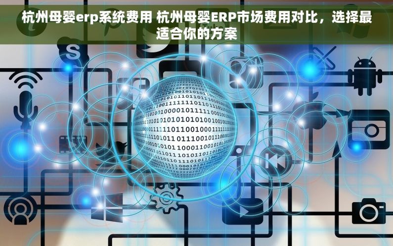 杭州母婴erp系统费用 杭州母婴ERP市场费用对比，选择最适合你的方案