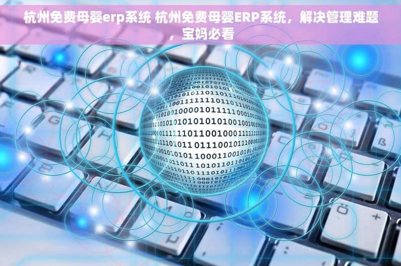 杭州免费母婴erp系统 杭州免费母婴ERP系统，解决管理难题，宝妈必看