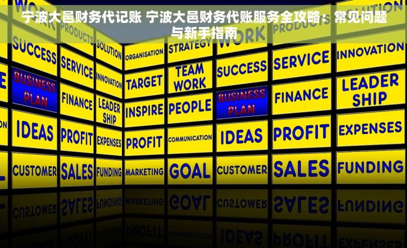宁波大邑财务代记账 宁波大邑财务代账服务全攻略：常见问题与新手指南