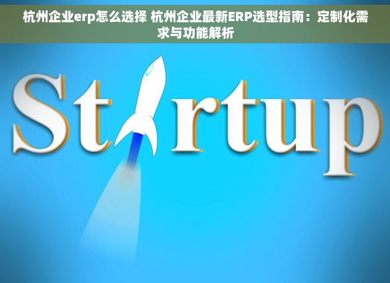 杭州企业erp怎么选择 杭州企业最新ERP选型指南：定制化需求与功能解析