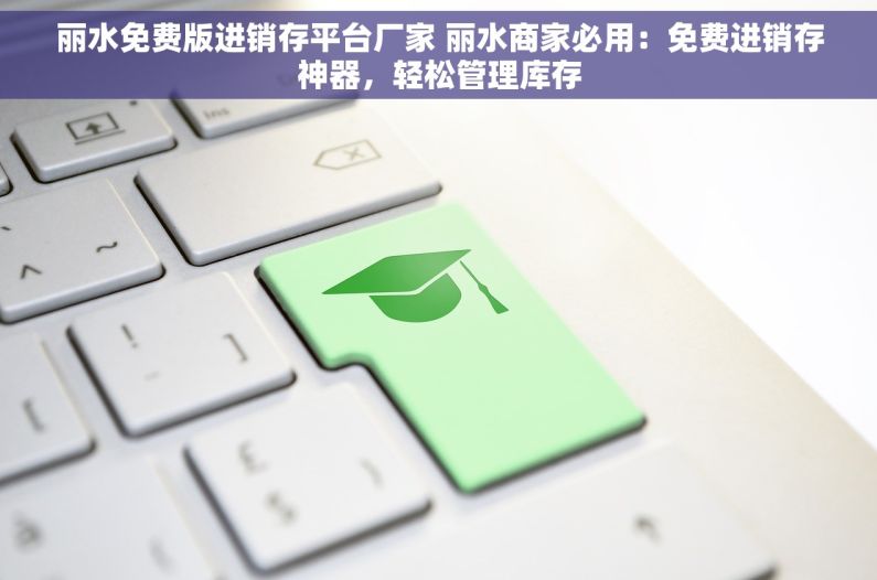 丽水免费版进销存平台厂家 丽水商家必用：免费进销存神器，轻松管理库存