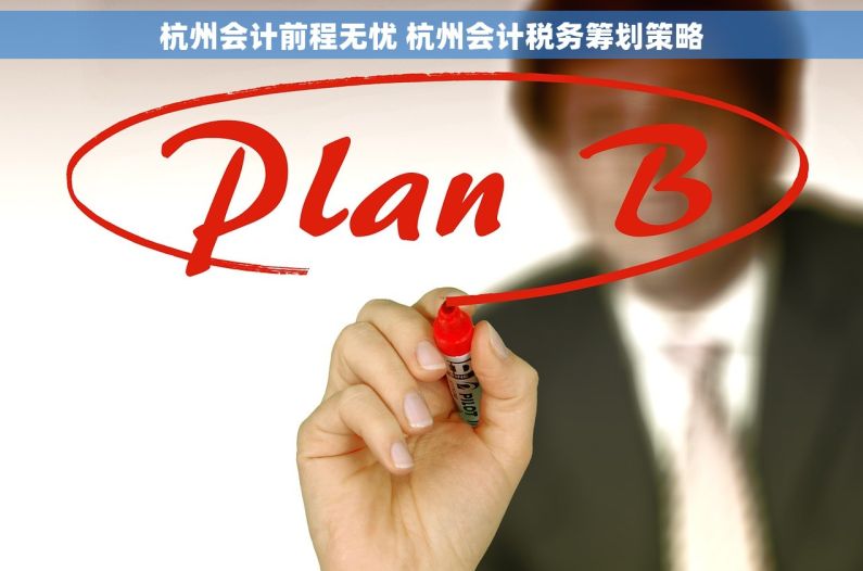 杭州会计前程无忧 杭州会计税务筹划策略