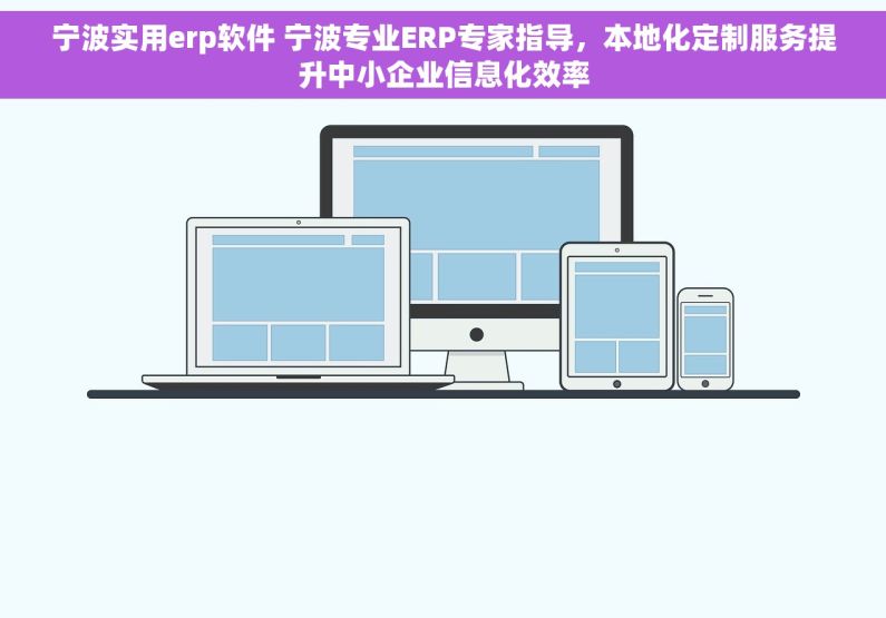 宁波实用erp软件 宁波专业ERP专家指导，本地化定制服务提升中小企业信息化效率