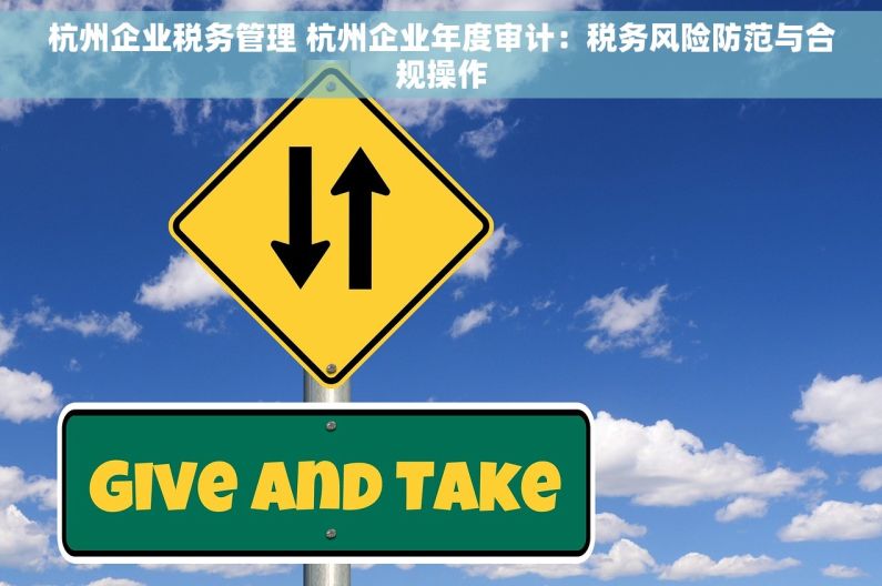 杭州企业税务管理 杭州企业年度审计：税务风险防范与合规操作