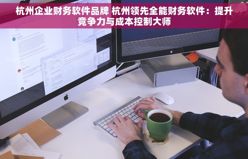 杭州企业财务软件品牌 杭州领先全能财务软件：提升竞争力与成本控制大师