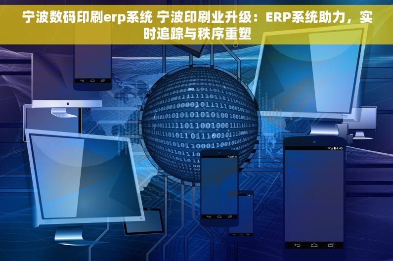 宁波数码印刷erp系统 宁波印刷业升级：ERP系统助力，实时追踪与秩序重塑