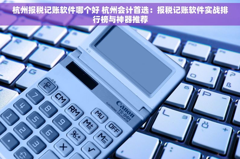 杭州报税记账软件哪个好 杭州会计首选：报税记账软件实战排行榜与神器推荐