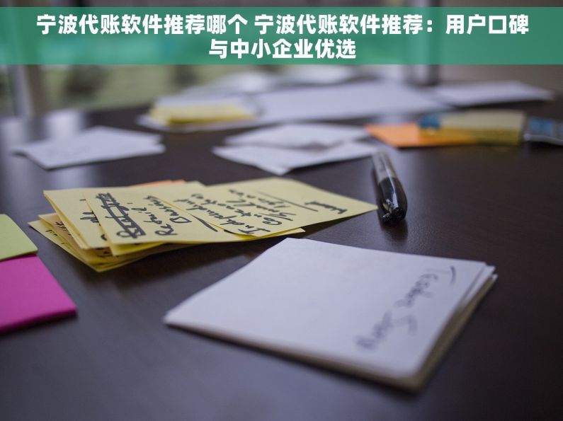 宁波代账软件推荐哪个 宁波代账软件推荐：用户口碑与中小企业优选