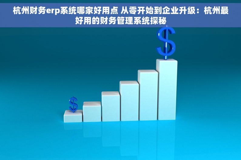 杭州财务erp系统哪家好用点 从零开始到企业升级：杭州最好用的财务管理系统探秘