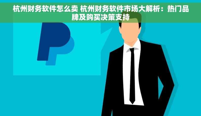 杭州财务软件怎么卖 杭州财务软件市场大解析：热门品牌及购买决策支持