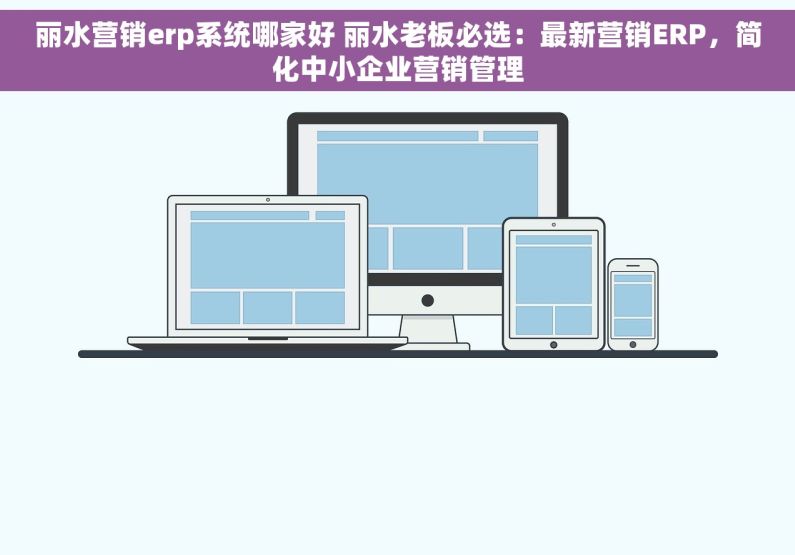 丽水营销erp系统哪家好 丽水老板必选：最新营销ERP，简化中小企业营销管理