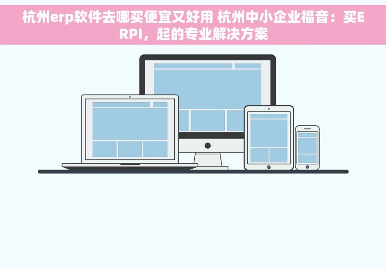 杭州erp软件去哪买便宜又好用 杭州中小企业福音：买ERPI，起的专业解决方案