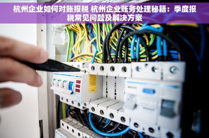 杭州企业如何对账报税 杭州企业账务处理秘籍：季度报税常见问题及解决方案