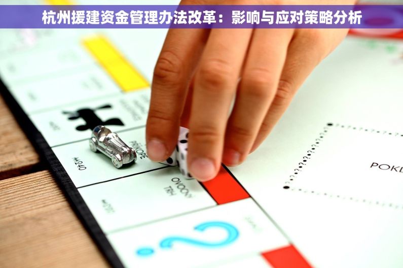 杭州援建资金管理办法改革：影响与应对策略分析