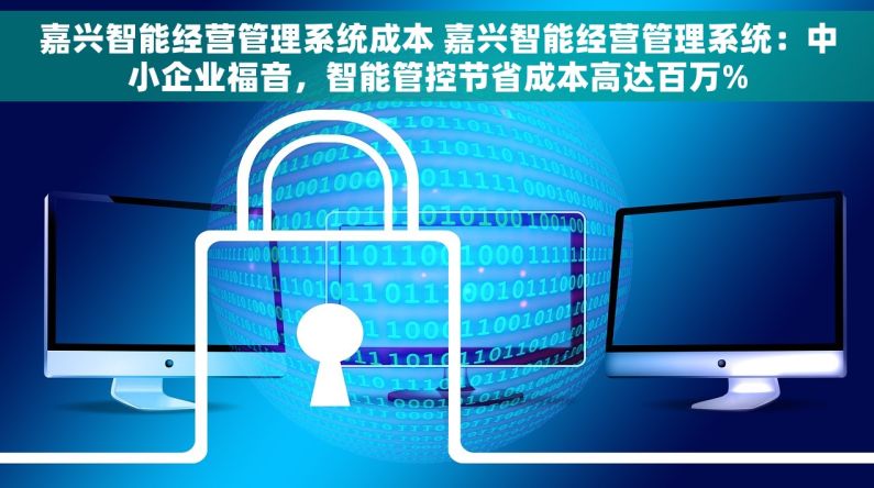 嘉兴智能经营管理系统成本 嘉兴智能经营管理系统：中小企业福音，智能管控节省成本高达百万%