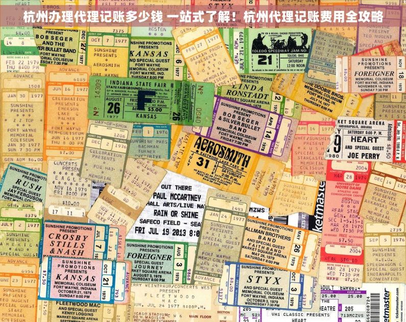 杭州办理代理记账多少钱 一站式了解！杭州代理记账费用全攻略