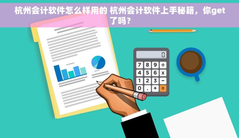 杭州会计软件怎么样用的 杭州会计软件上手秘籍，你get了吗？