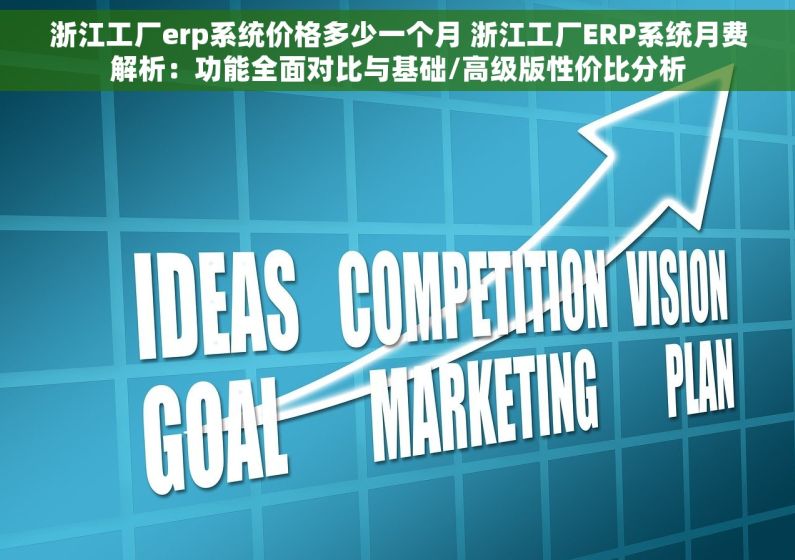 浙江工厂erp系统价格多少一个月 浙江工厂ERP系统月费解析：功能全面对比与基础/高级版性价比分析