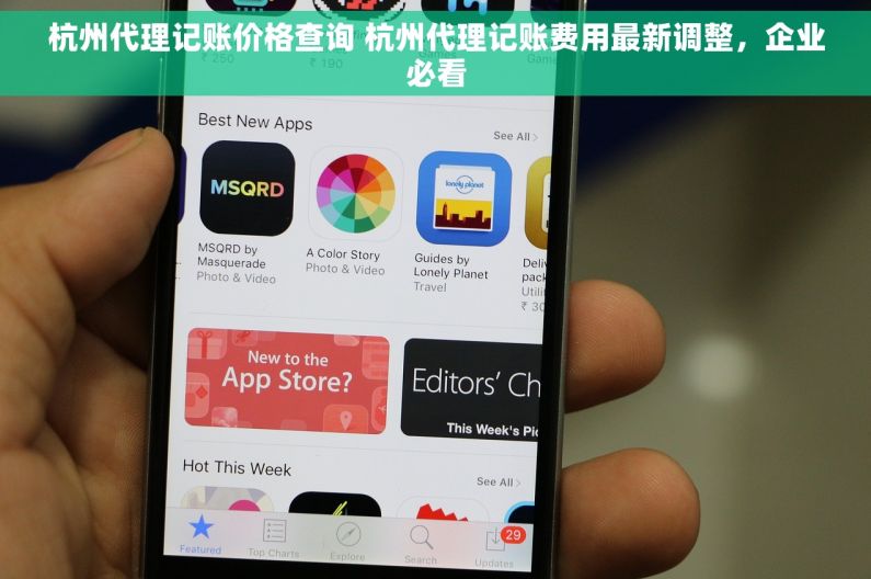 杭州代理记账价格查询 杭州代理记账费用最新调整，企业必看