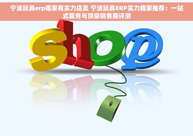 宁波玩具erp哪家有实力店卖 宁波玩具ERP实力商家推荐：一站式服务与顶级销售商评测
