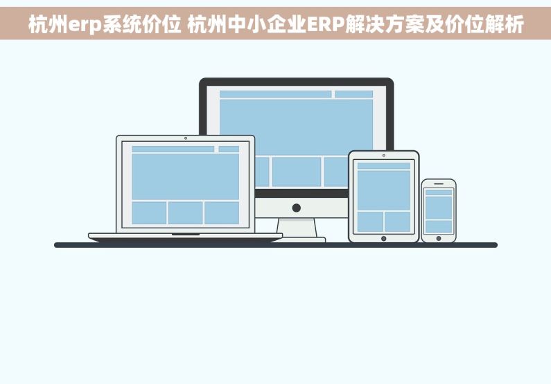杭州erp系统价位 杭州中小企业ERP解决方案及价位解析